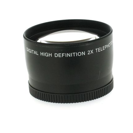 58mm 2x Telephoto Digital High Definition Lens Teleconverter