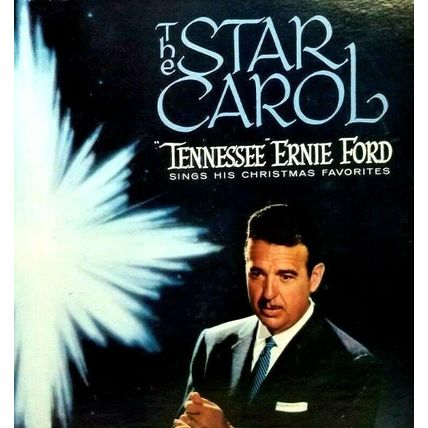 1958 Tennessee Ernie Ford The Star Carol Sing His Christmas LP Vinyl Record Vtg