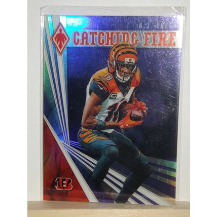 2019 Panini Phoenix A.J. GREEN (Bengals) Catching Fire PURPLE #19 84/149
