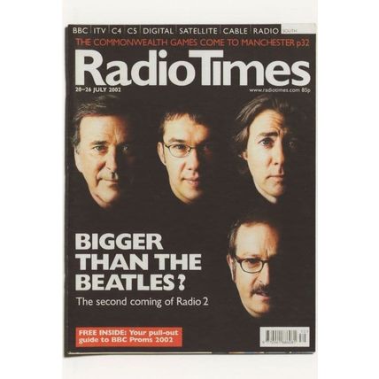 The Radio Times Magazine BBC TV The Beatles Rare Postcard