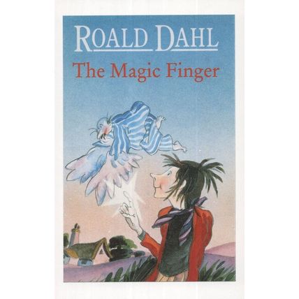 Roald Dahl The Magic Finger 1989 Book Postcard