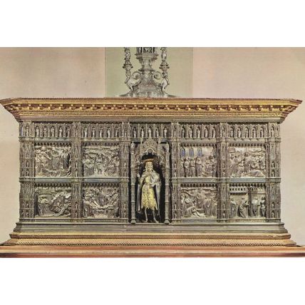 Firenze Opera Museum Famous Florentine 14th Century Masters Art Postcard