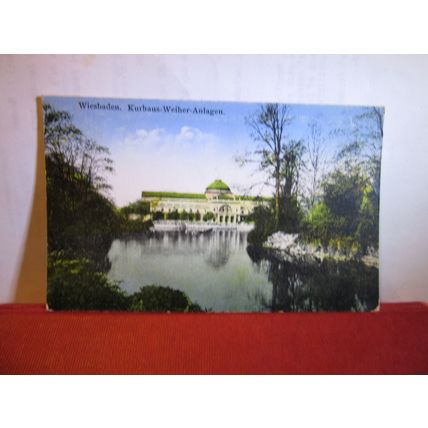 WIESBADEN, GERMANY used postcard 1931 pm =