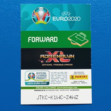 PANINI ADRENALYN XL EURO 2020 Eden Hazard LIMITED EDITION
