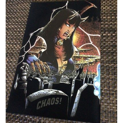Lady Death II Between Heaven & H.. Premium Chaos! Comic from 1995 Vintage