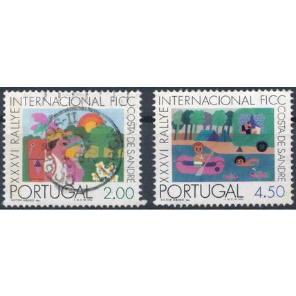 36th Camping & Caravanning Rally - Portugal 1975 - F H - MiNr 1285/6