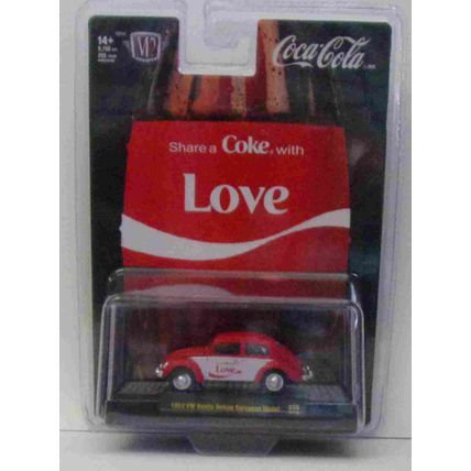 M 2 ' Coca-Cola ' 1953 VW BEETLE DELUXE EUROPEAN MODEL (2025)