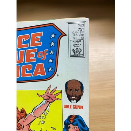 DC COMICS JUSTICE LEAGUE OF AMERICA #242 SEPT 1985 (NM) COMIC (LL)