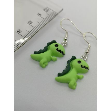 Kawaii Dinosaur Drop Earrings