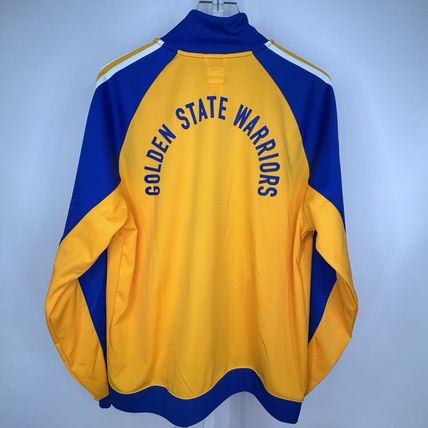 Excellent Golden State Warriors Adidas Track Jacket M NBA