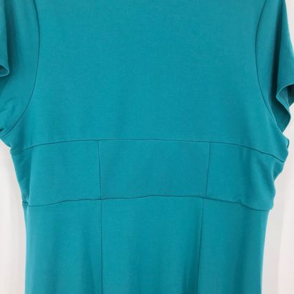 Torrid Aqua Skater Dress Plus Women's Size 3 Pre-Owned Good Condition