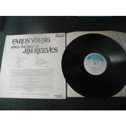 FARON YOUNG LP - SINGS THE BEST OF JIM REEVES