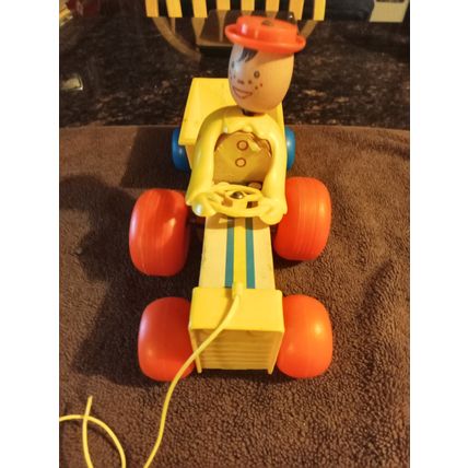 Old Vintage Original Fisher Price Happy Hauler # 732 10 1/2" Long 1968