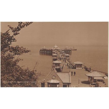 1944 : The Pier Llandudno : a Judges real photo-style postcard