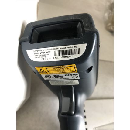 NEW DATALOGIC LYNX D402 BAR CODE SCANNER N2468,BA