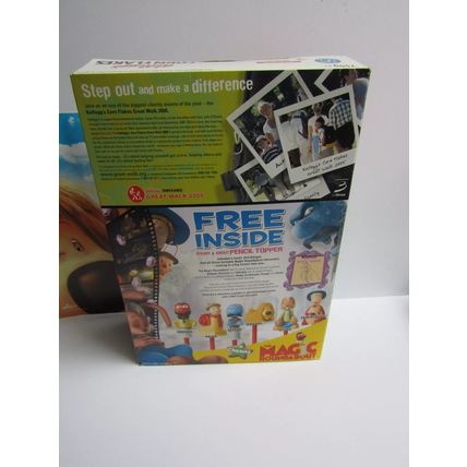 Kellogg`s - 2005 Magic Roundabout Cereal Box & Set of 6 Pencil Toppers Sealed