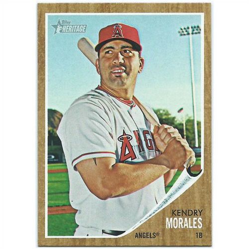 2011 Topps Heritage - #422 - Kendry Morales