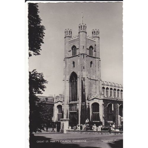 Great St Mary's Church Cambridge Cambridgeshire Postcard CAM71343