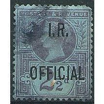 1892 O14 2 1/2d Purple/Blue Inland Revenue Official Good Used. ..