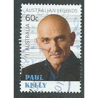 AUS 2013 60c 'AUSTRALIAN LEGENDS- PAUL KELLY' FINE USED (EBID38-205)