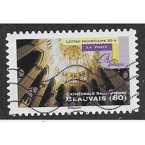 FRA 2011 (58c) 'GOTHIC ART - BEAUVAIS 60' FINE USED (EBID57-564)
