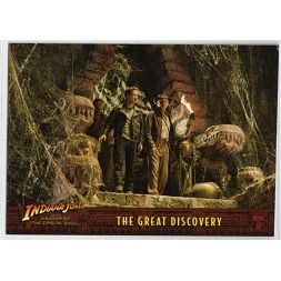 Indiana Jones ' King of the Crystal Skull ' PROMO card # P2 ( 2008 )
