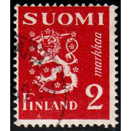 Finland 1936 Lion 2M Used Stamp