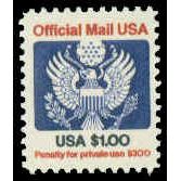 O132 $1 Eagle Fine MNH G0683