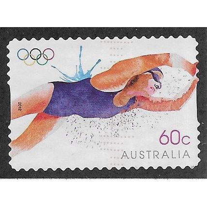 AUS 2012 60c ( S/A) 'OLYMPICS' FINE USED (EBID76-200)