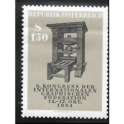 Austria Stamp Scott #740, Mint Never Hinged