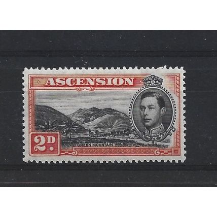 Ascension.SG41 2d Green Mountain.Perfs 13 1/2.Mounted Mint.Aug24e