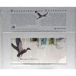 Australia 1991 Water Birds of Australia presentation pack card
