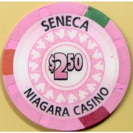 Seneca. $2.50 Casino Chip. Niagara Falls, NY. Z63.
