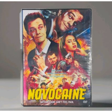 Novocaine 2025 Original Movie New DVD Sealed Region Free