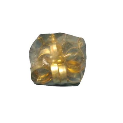 Essential Home 1" Cafe Round Clips Set of 14 gold