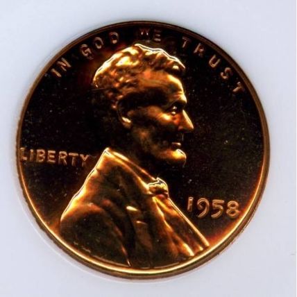 1958 NGC PR67 RED LIncoln Cent
