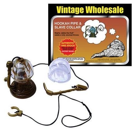 Loose Star Wars The Vintage Collection Hookah Pipe & Slave Collar