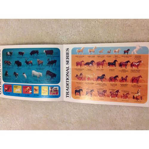 BREYER VINTAGE COLLECTORS BROCHURE FROM 1978