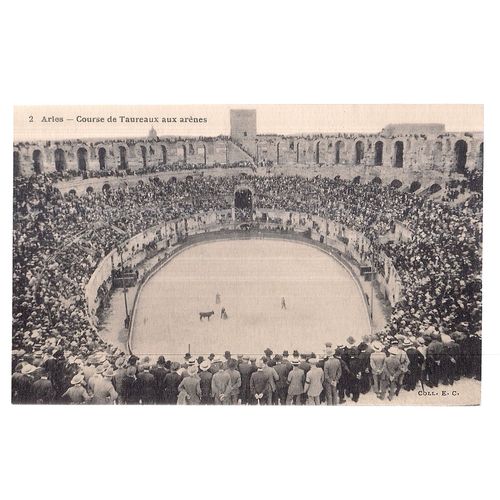 BULL FIGHTING , SPAIN unused antique postcard =