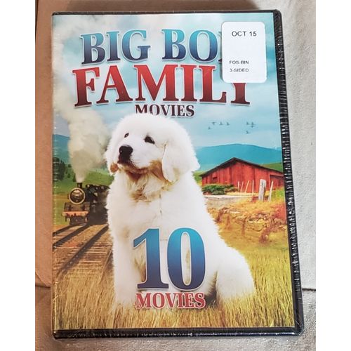 Big Box of Family Movies: 10 Movie Pack~New 2-Disc DVD Set (2015)