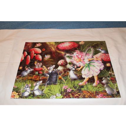 GEMSTONE FAIRIES COMPLETE Puzzle Red Stone Fairies