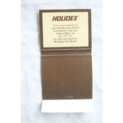 Matchbook Cover - Holiday Inn International - Holidex II