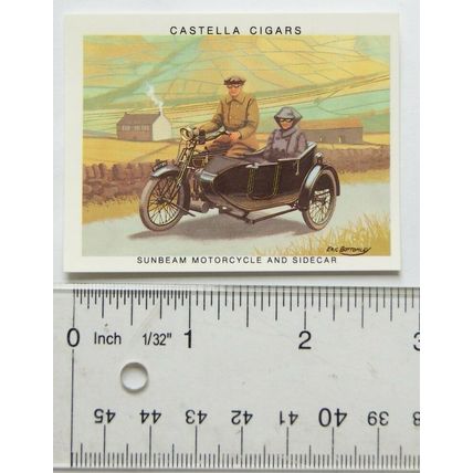 1993 Castella Britain's Motoring History No. 20 Sunbeam Motorcycle & Sidecar