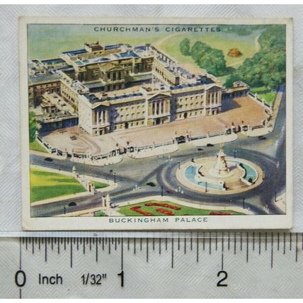 1939 Churchmans Wings over the Empire No. 1 Buckingham Palace