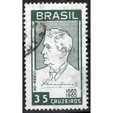 ZAYIX Brazil 1008 Used Leoncio Correias Poet 071423S02M