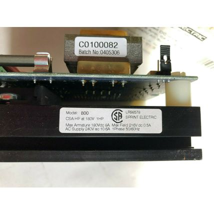 NEW BARDAC 800-001,800 NON ISOLATED DC DRIVE,1.1Kw 8AMP,CSA MARKED 110/240VAC,SK