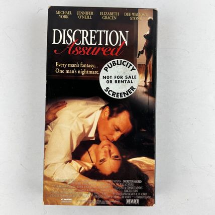 Discretion Assured VHS Video PROMO Screener Video Erotic Thriller