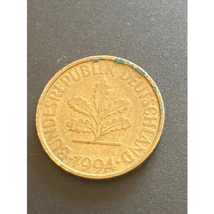 Umlaufmünze Deutschland BRD 10 Pfennig 1994 A