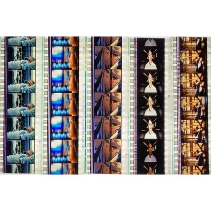 Kill Bill. Pk MULTI VNR - A007g. - 5 STRIPS OF 5 - 35MM FILM CELLS