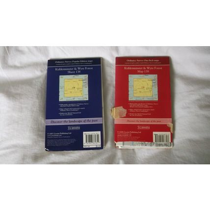Cassini Historical Map 'Old'&'popular' "Kidderminster & .." Matches OS sheet 138